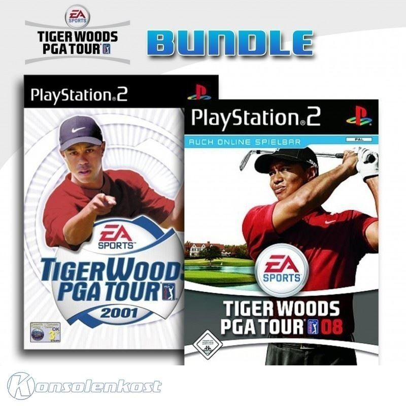 Tiger Woods PGA Tour 2001 + Tiger Woods PGA Tour 08