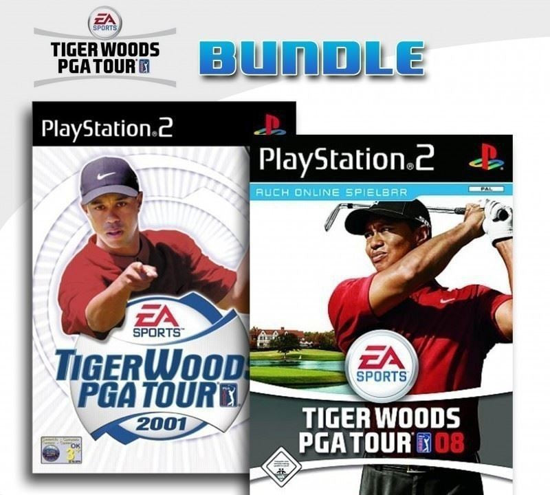 Tiger Woods PGA Tour 2001 + Tiger Woods PGA Tour 08