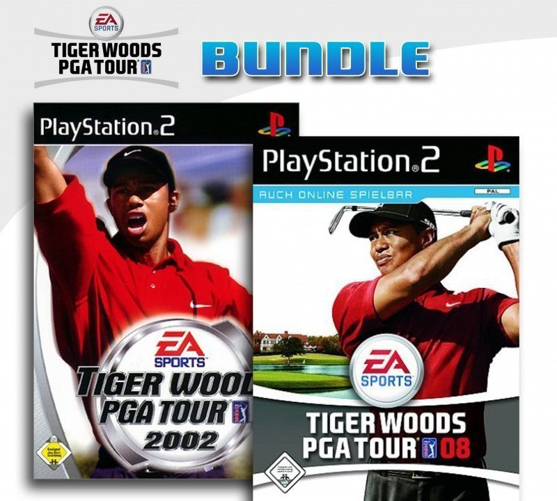 Tiger Woods PGA Tour 2002 + Tiger Woods PGA Tour 08