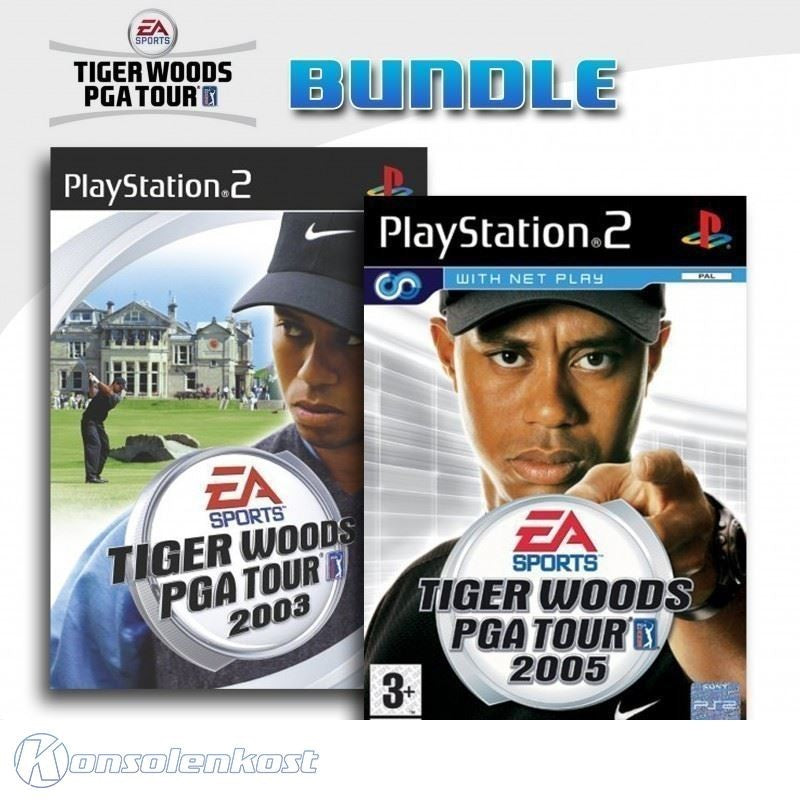 Tiger Woods PGA Tour 2003 + Tiger Woods PGA Tour 2005