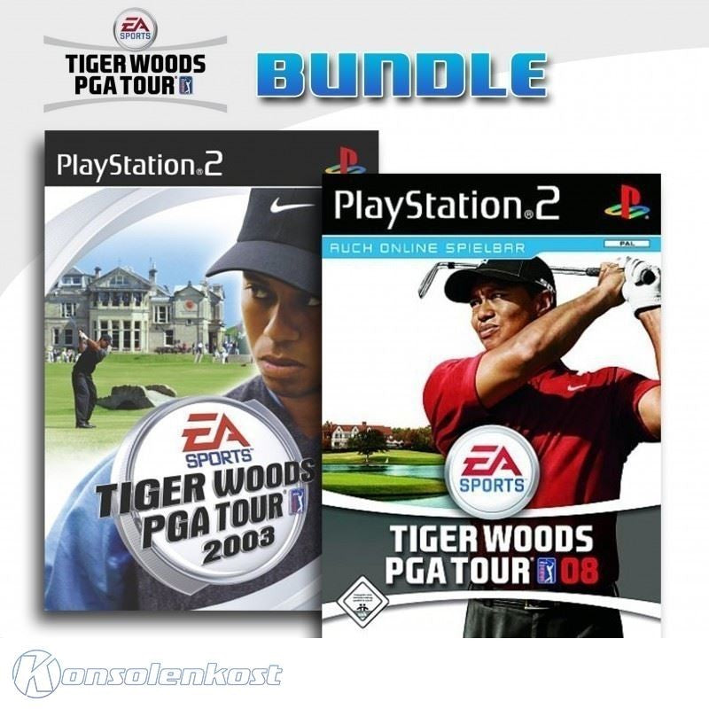 Tiger Woods PGA Tour 2003 + Tiger Woods PGA Tour 08
