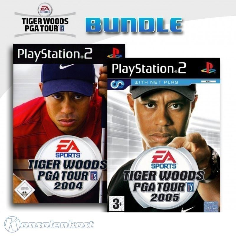 Tiger Woods PGA Tour 2004 + Tiger Woods PGA Tour 2005