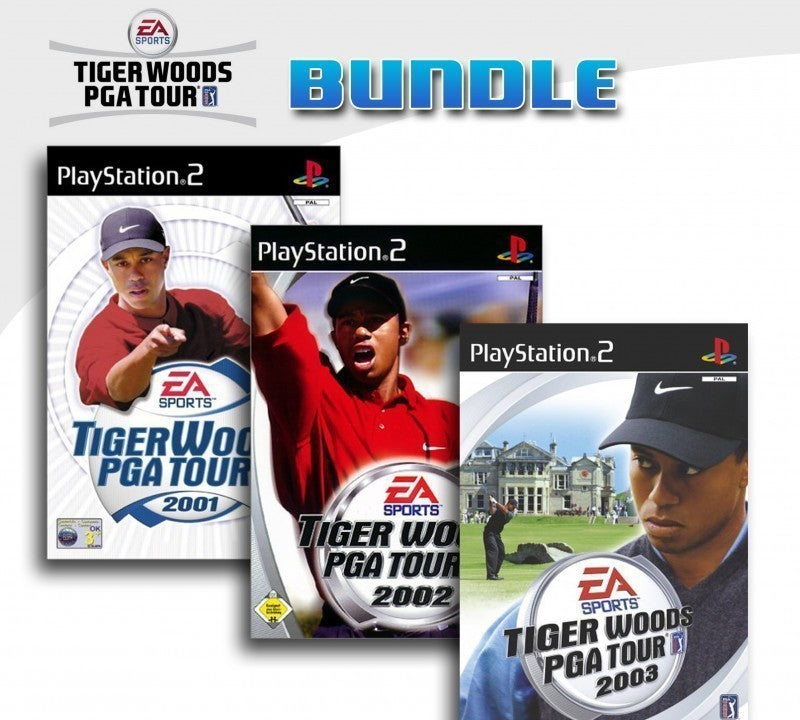 Tiger Woods PGA Tour 3er Pack 1
