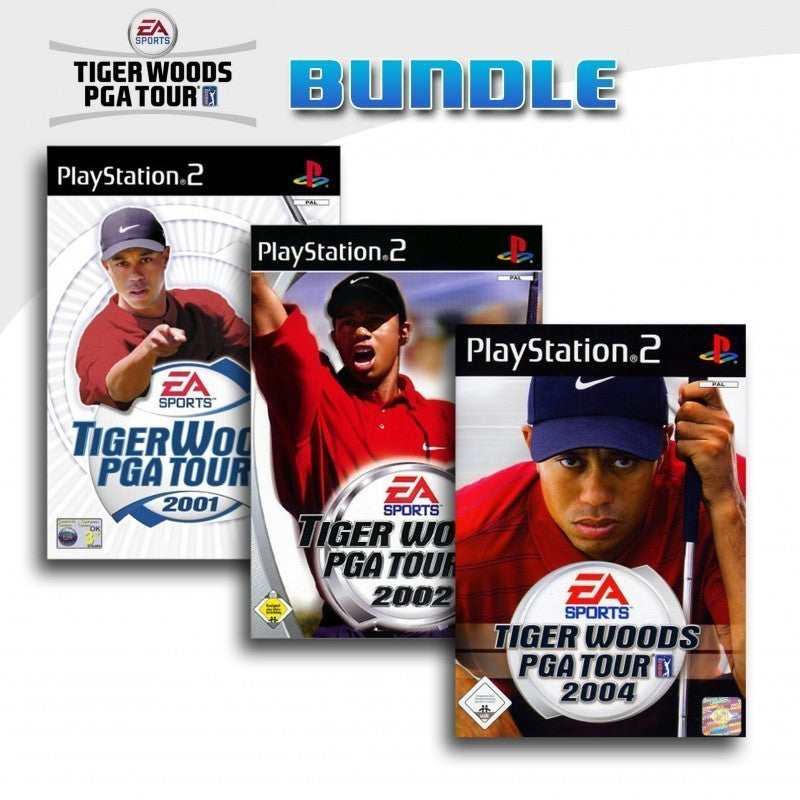 Tiger Woods PGA Tour 3er Pack 2