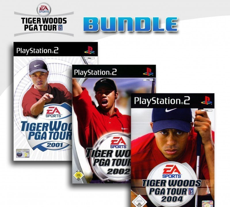 Tiger Woods PGA Tour 3er Pack 2