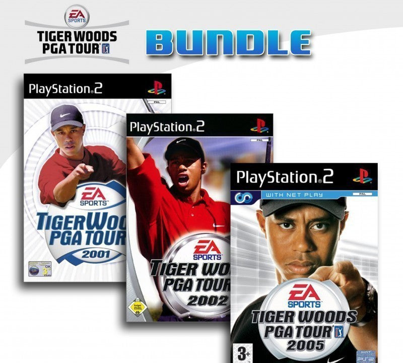 Tiger Woods PGA Tour 3er Pack 3