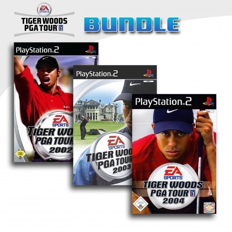 Tiger Woods PGA Tour 3er Pack 7