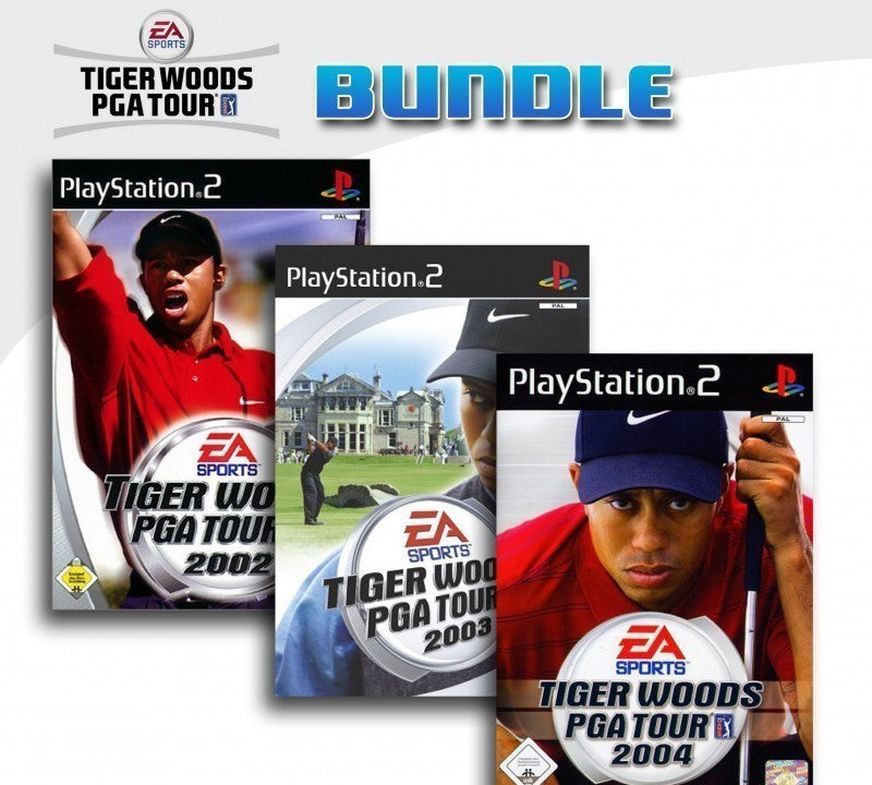 Tiger Woods PGA Tour 3er Pack 7