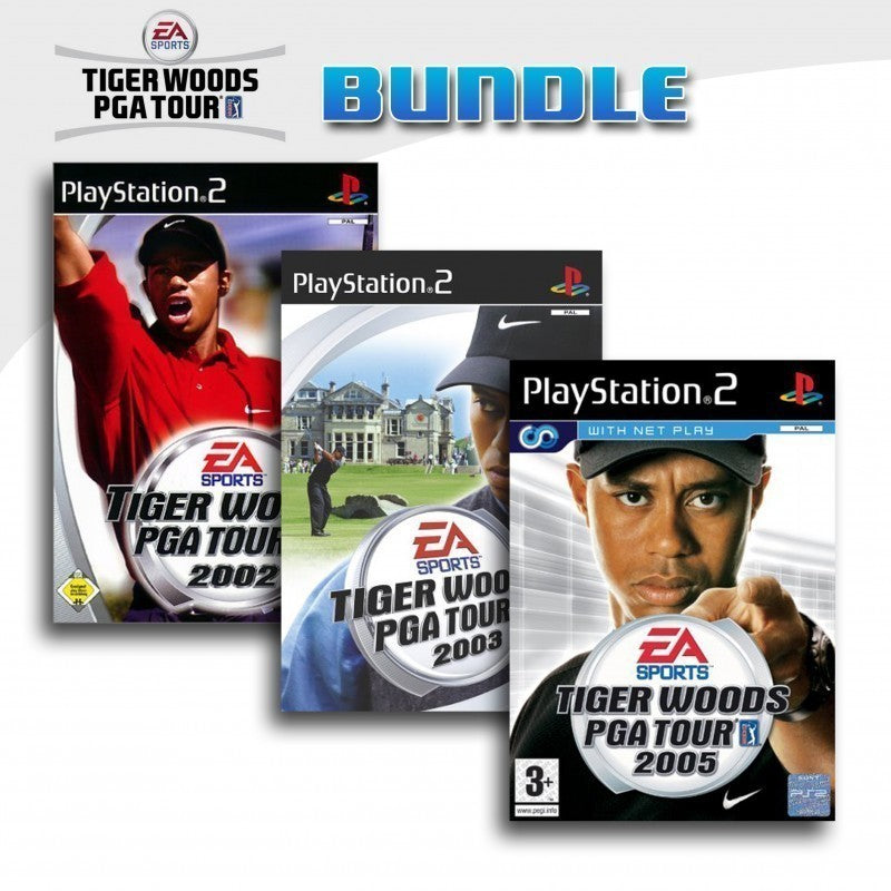 Tiger Woods PGA Tour 3er Pack 8
