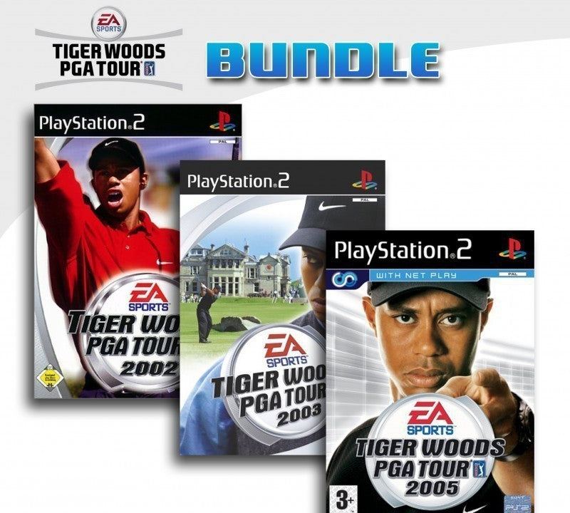 Tiger Woods PGA Tour 3er Pack 8