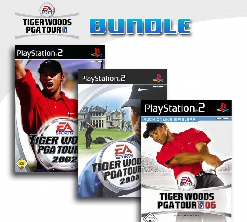 Tiger Woods PGA Tour 3er Pack 9