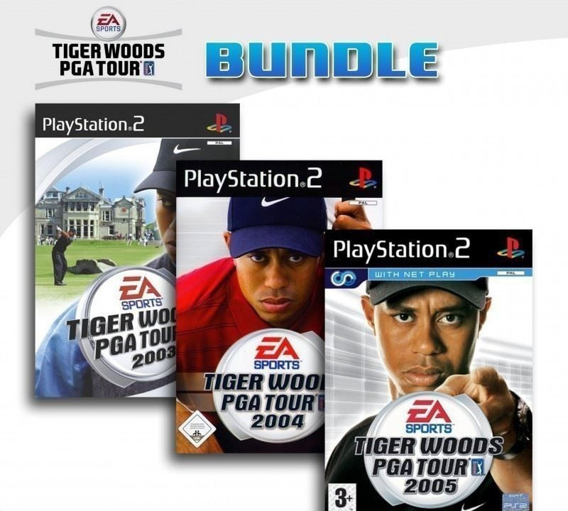 Tiger Woods PGA Tour 3er Pack 12