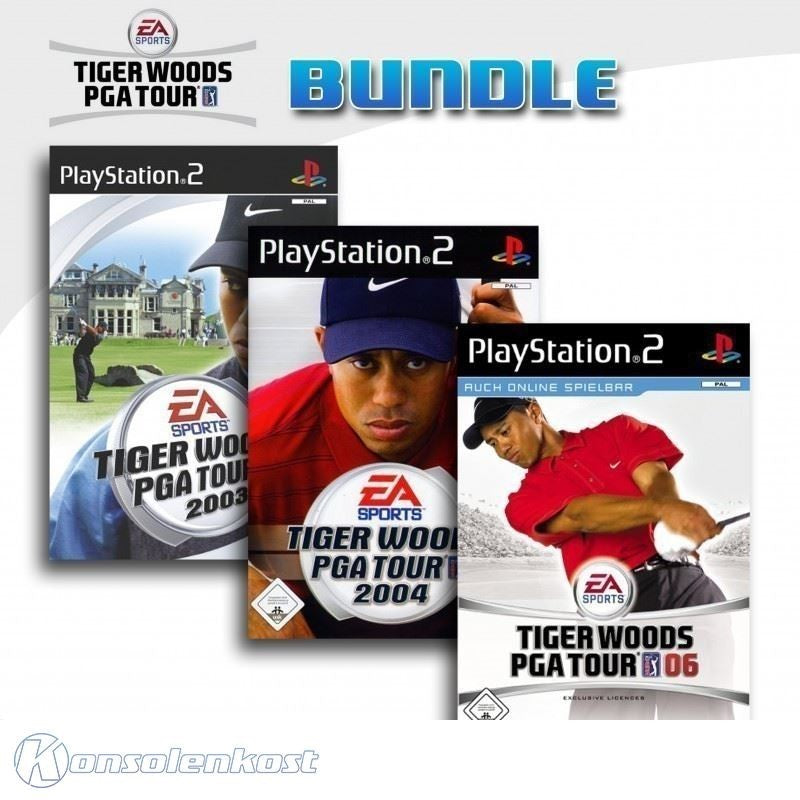 Tiger Woods PGA Tour 3er Pack 13