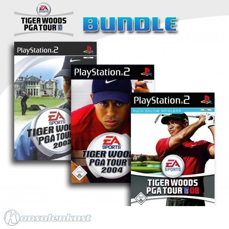 Tiger Woods PGA Tour 3er Pack 15