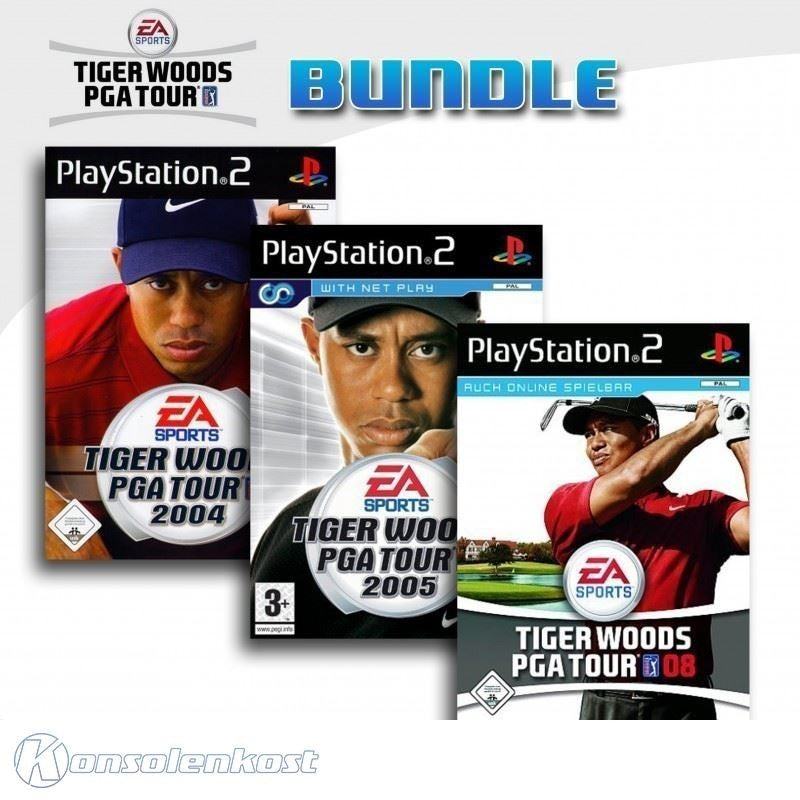 Tiger Woods PGA Tour 3er Pack 18