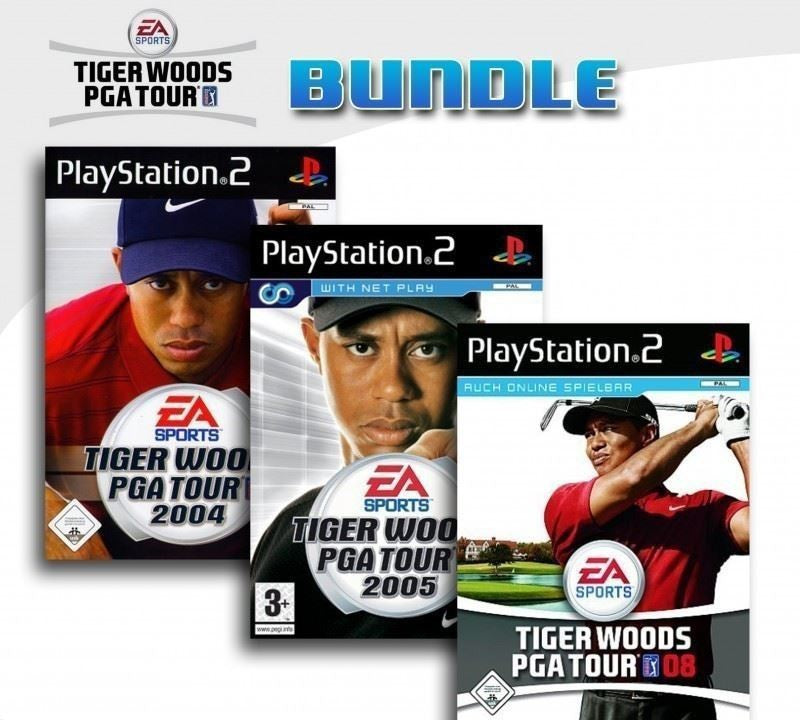 Tiger Woods PGA Tour 3er Pack 18