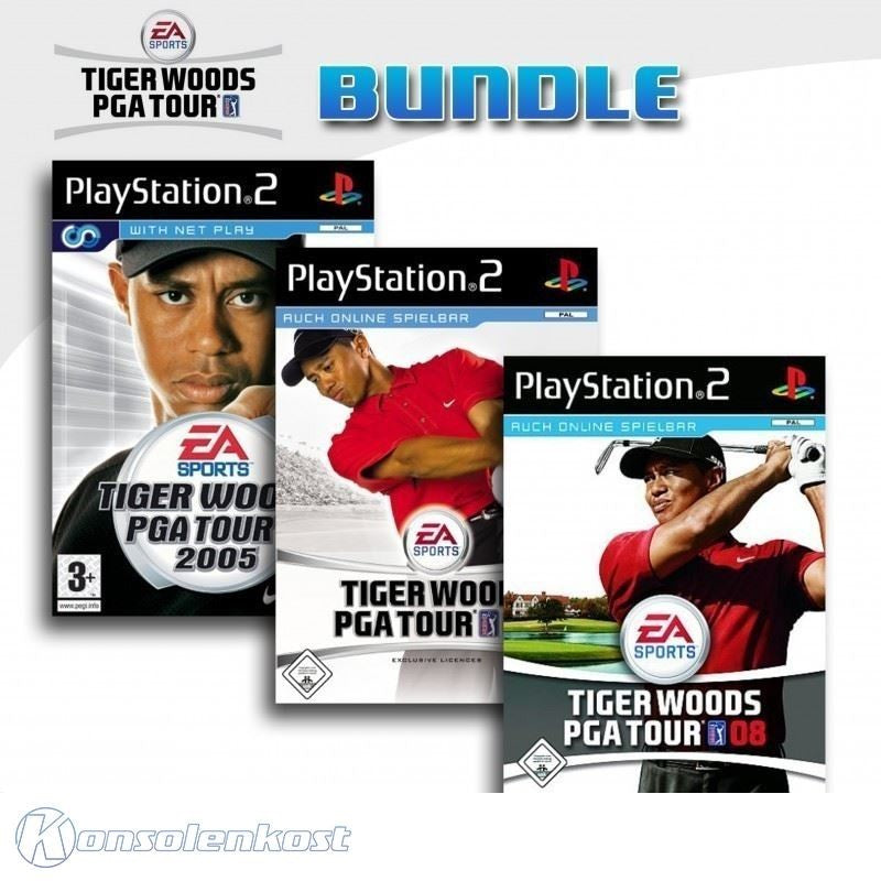 Tiger Woods PGA Tour 3er Pack 20