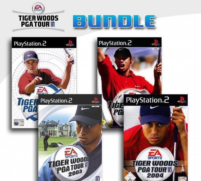 Tiger Woods PGA Tour 4er Pack 1