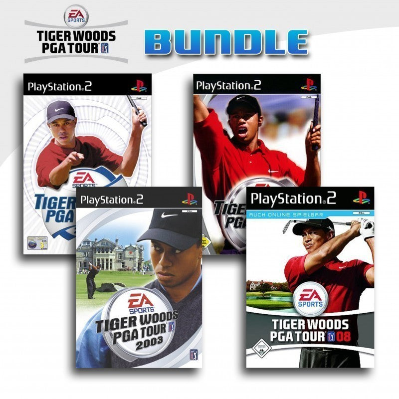 Tiger Woods PGA Tour 4er Pack 5