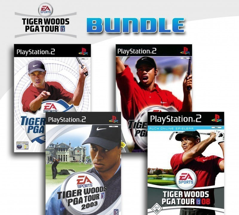 Tiger Woods PGA Tour 4er Pack 5