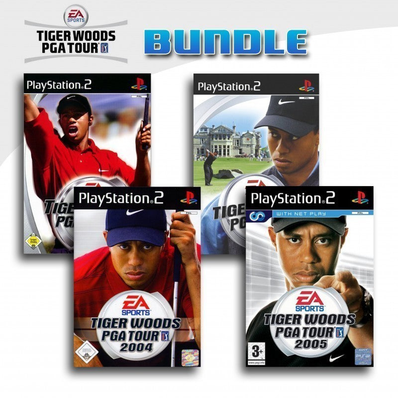 Tiger Woods PGA Tour 4er Pack 6