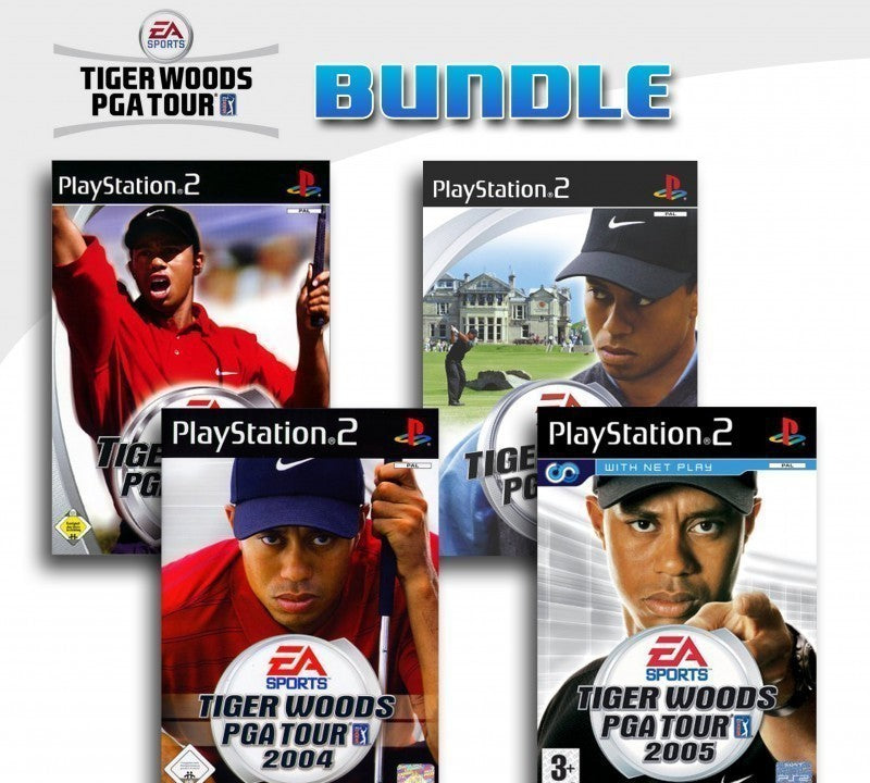 Tiger Woods PGA Tour 4er Pack 6