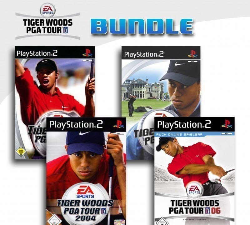Tiger Woods PGA Tour 4er Pack 7