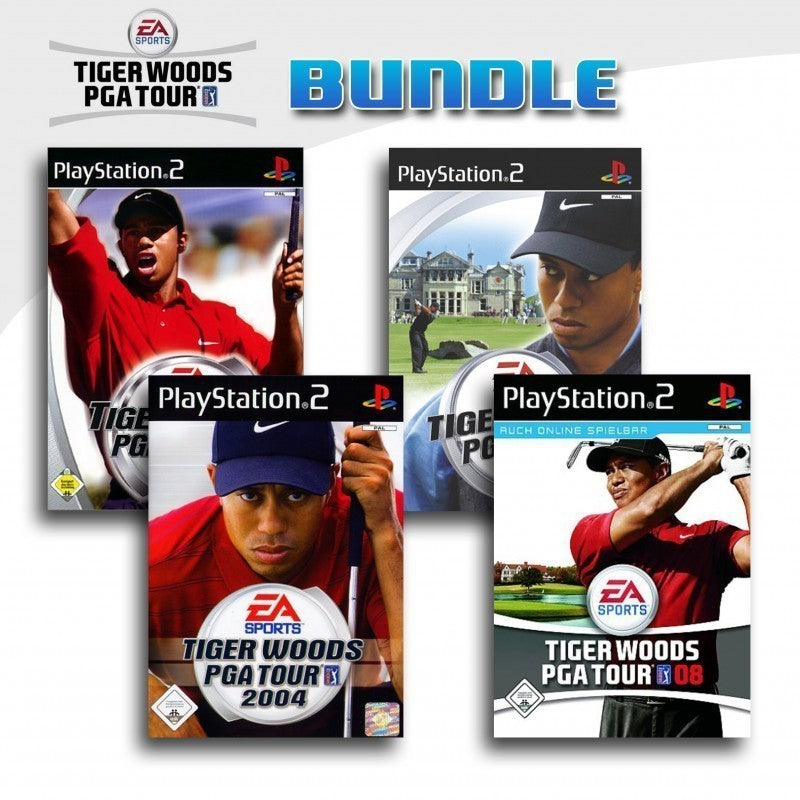Tiger Woods PGA Tour 4er Pack 9