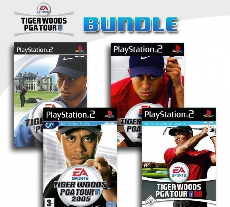 Tiger Woods PGA Tour 4er Pack 12