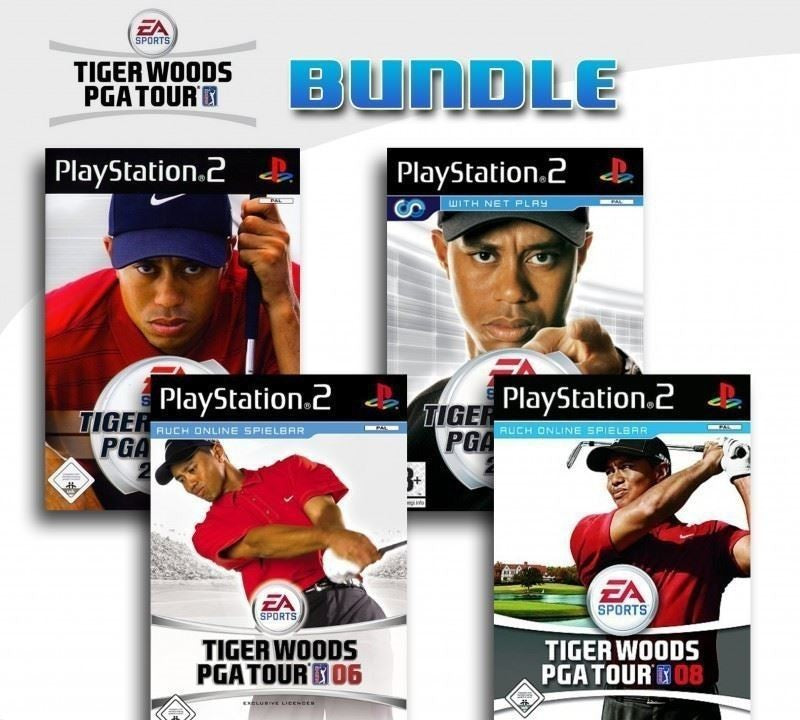 Tiger Woods PGA Tour 4er Pack 14