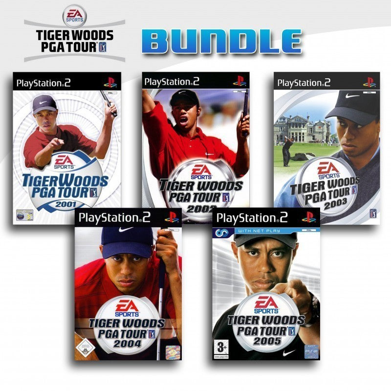 Tiger Woods PGA Tour 5er Pack 1