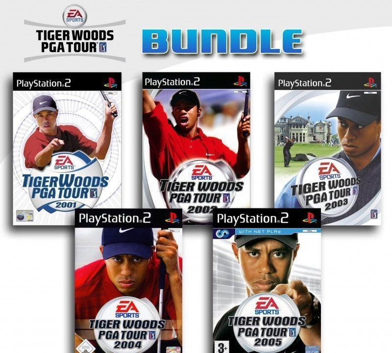 Tiger Woods PGA Tour 5er Pack 1