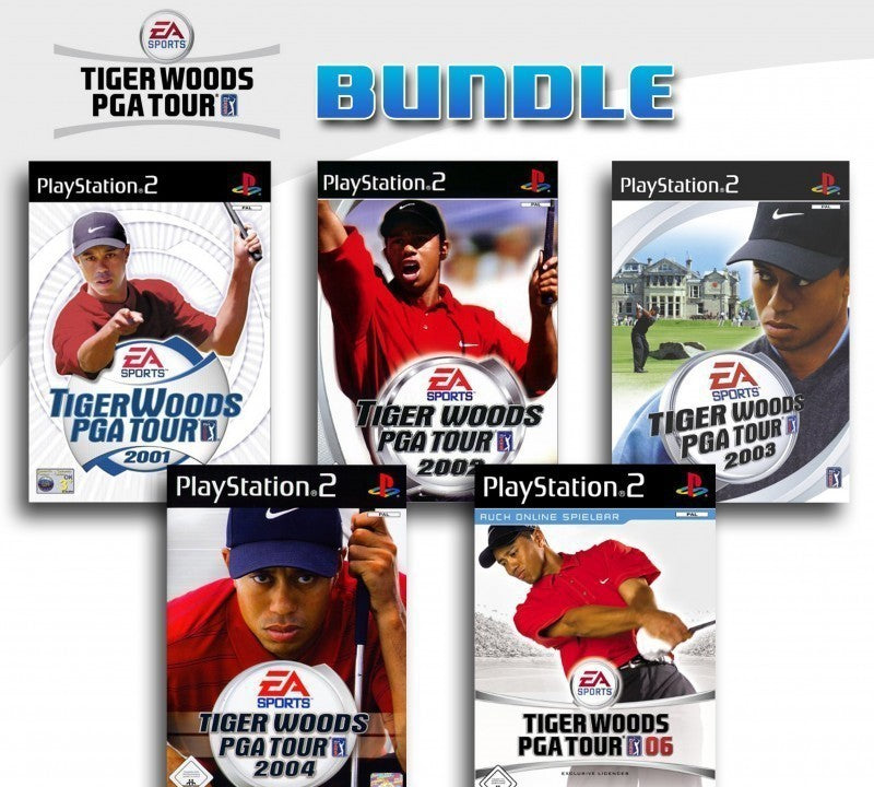 Tiger Woods PGA Tour 5er Pack 2