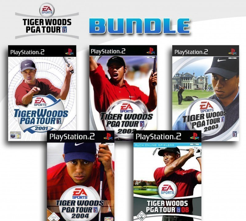 Tiger Woods PGA Tour 5er Pack 4