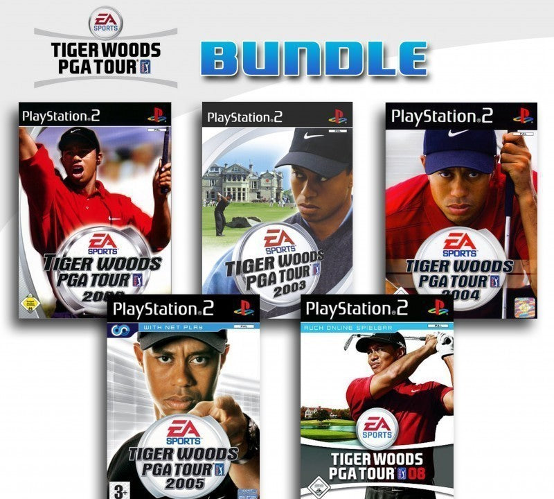 Tiger Woods PGA Tour 5er Pack 7