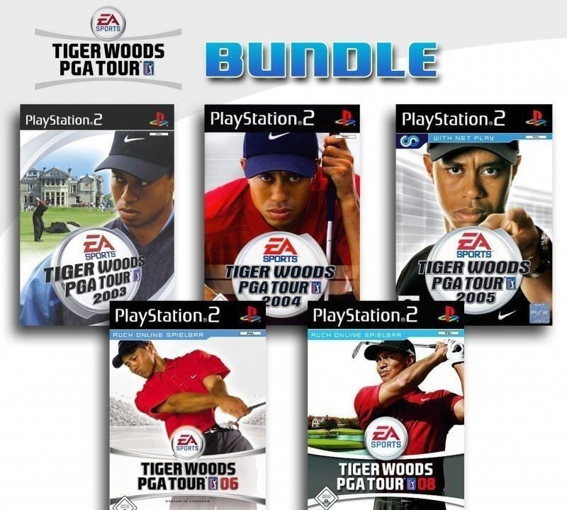 Tiger Woods PGA Tour 5er Pack 9