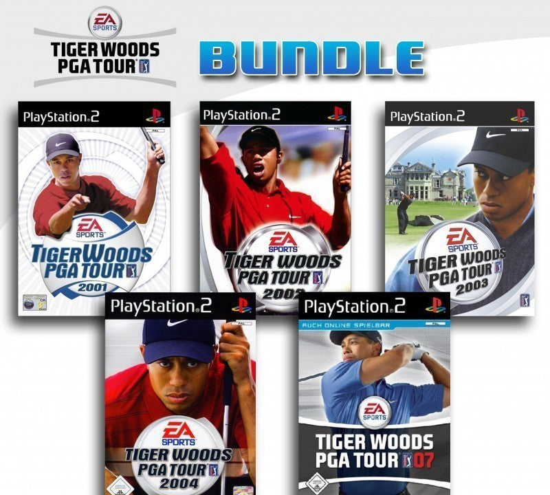 Tiger Woods PGA Tour 5er Pack 3