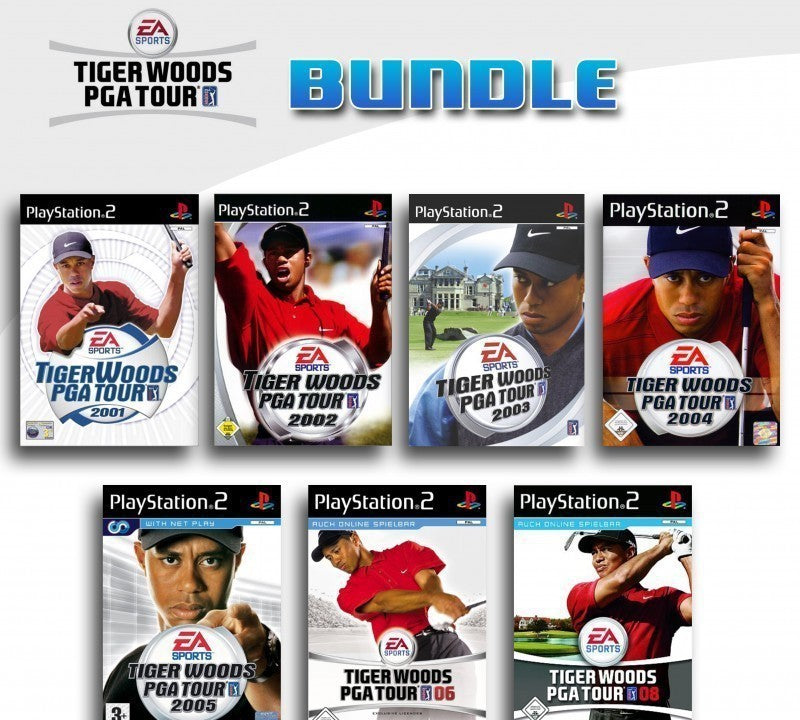 Tiger Woods PGA Tour 7er Pack 2