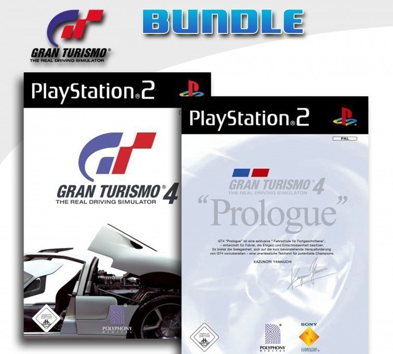 Gran Turismo 4 + Gran Turismo 4 - Prologue