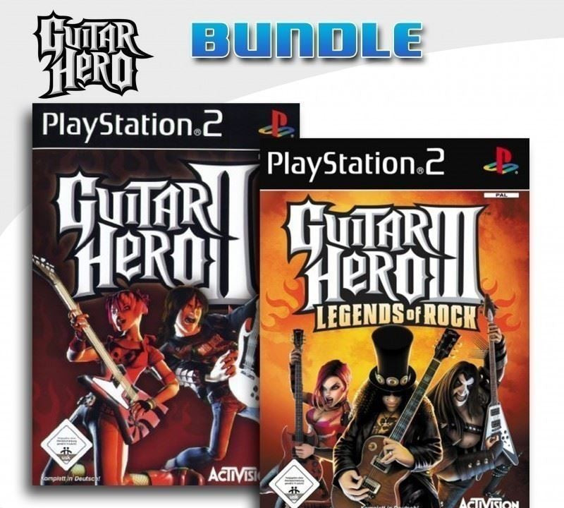 Guitar Hero II + Guitar Hero III / 3: Legends of Rock