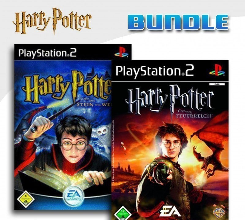 Harry Potter und der Stein der Weisen + Harry Potter und der Feuerkelch