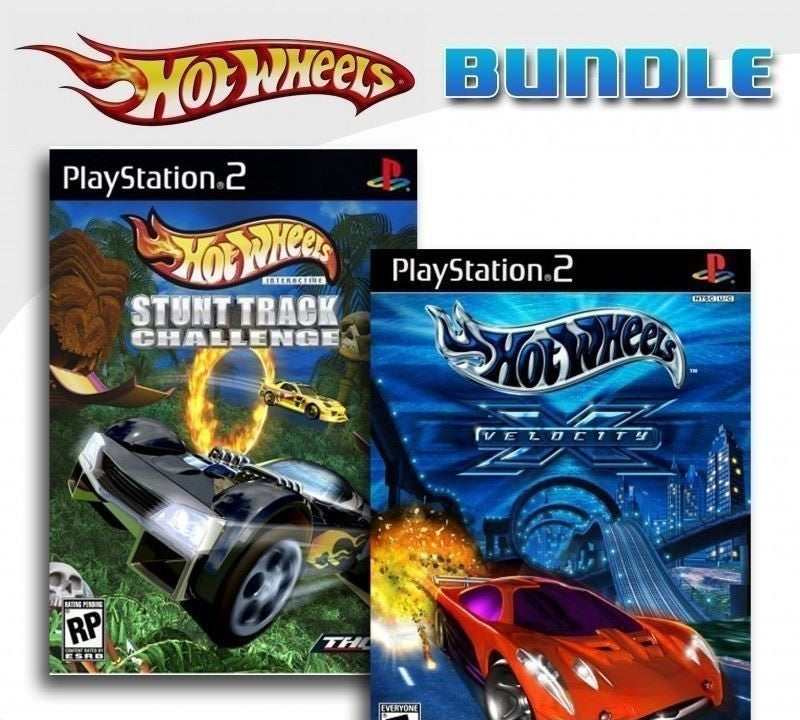 Hot Wheels - Stunt Track Challenge + Hot Wheels - Velocity X Maximum Justice