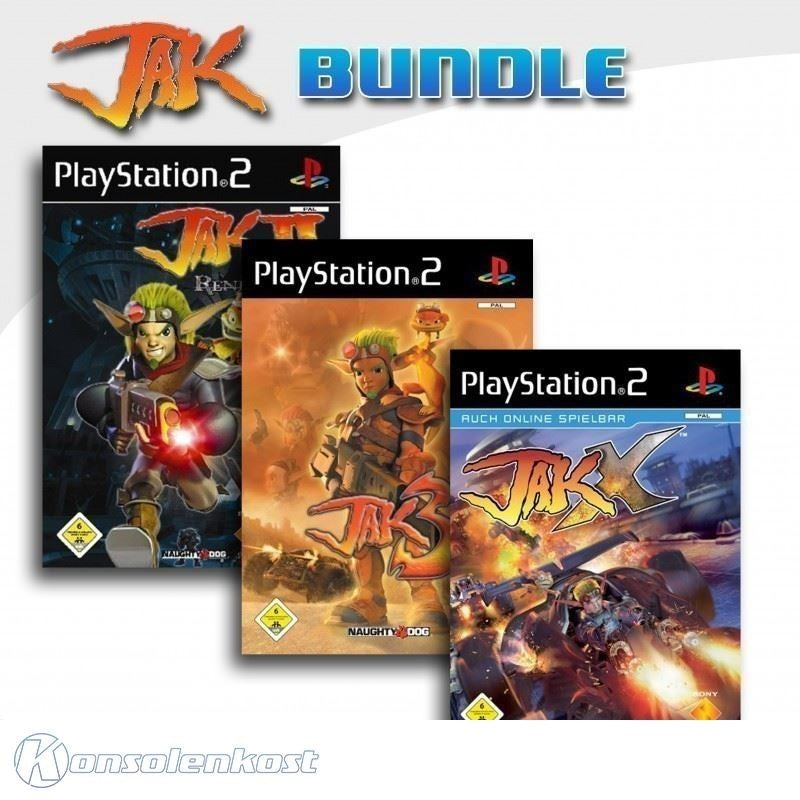 Jak 2 - Renegade + Jak 3 + Jak X (DE)
