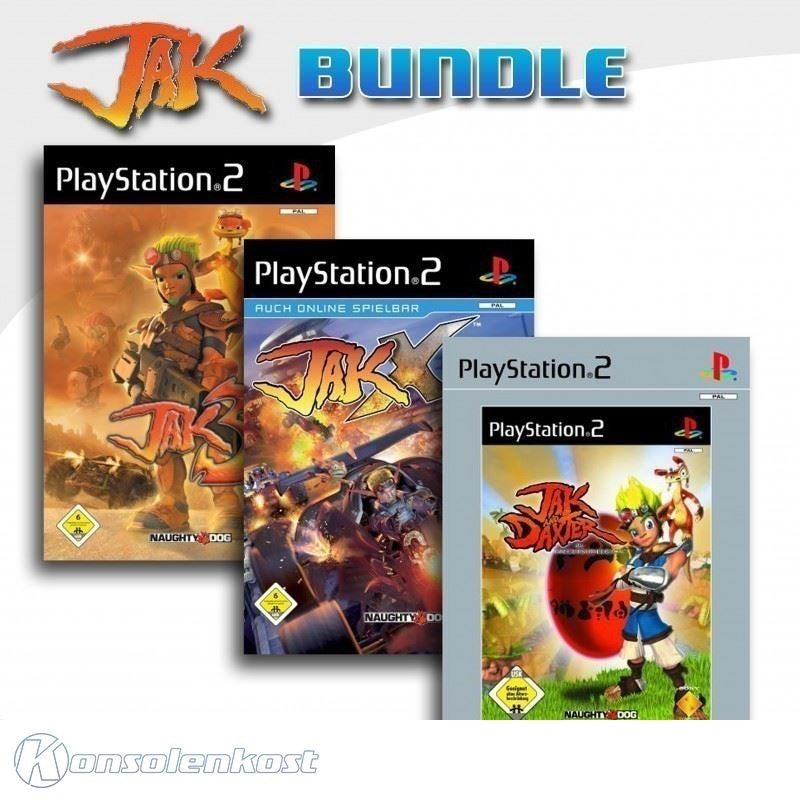 Jak and Dexter: the Precursor Legacy + Jak 3 + Jak X (DE)