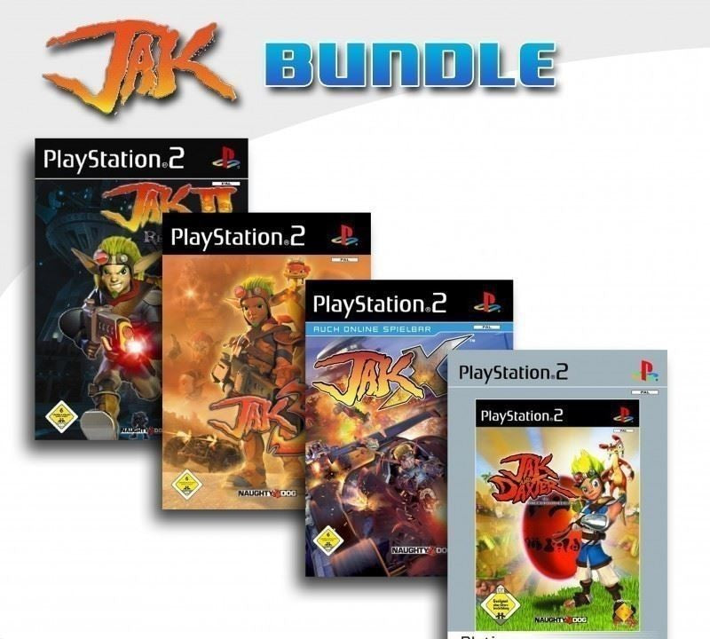 Jak and Dexter: the Precursor Legacy + Jak 2 - Renegade + Jak 3 + Jak X (DE)