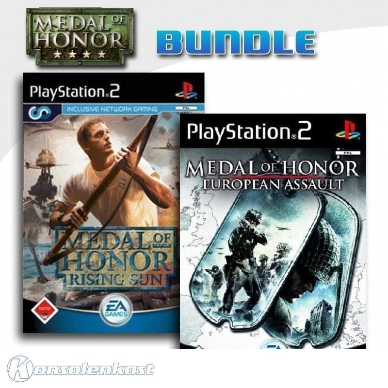 Medal of Honor - Rising Sun + Medal of Honor - European Assault