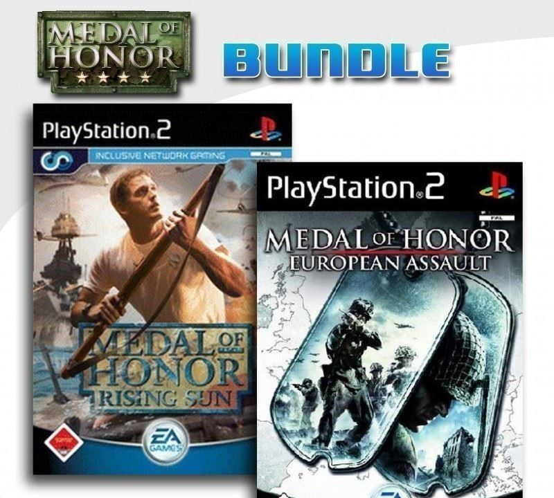 Medal of Honor - Rising Sun + Medal of Honor - European Assault