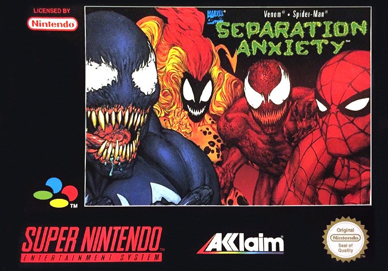 Spider Man + Venom - Separation Anxiety
