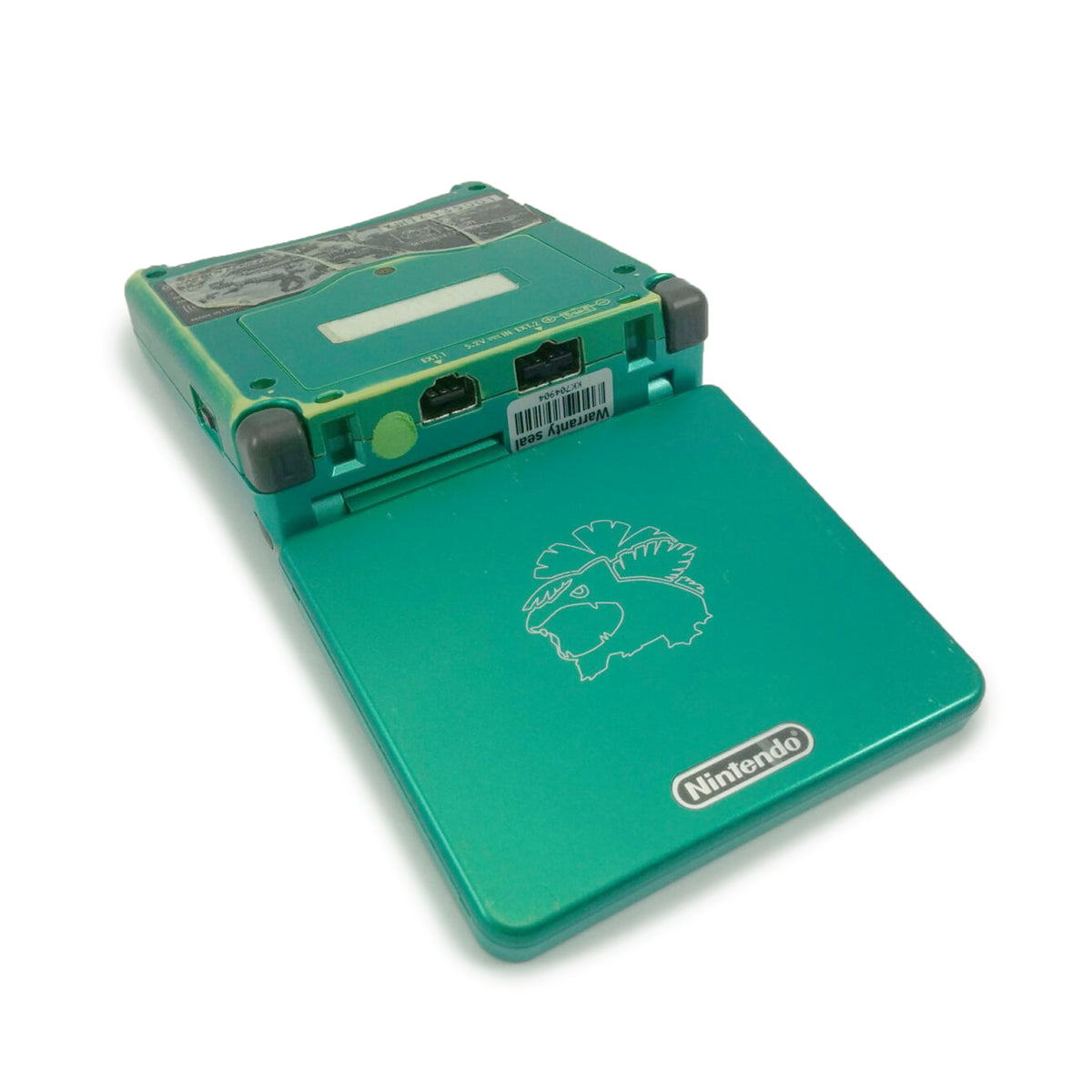 Konsole GBA SP Leaf Green Pokemon Center Edition + Netzteil (JP) — Leaf Green Pokemon Center Edition