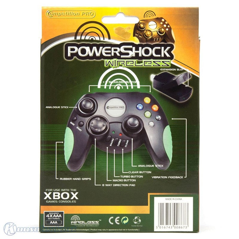 Wireless Controller / Control Pad schwarz Powershock [Competion Pro]
